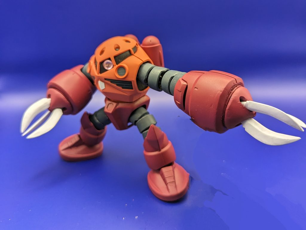 腕が伸びます(嘘です)ジャバラパーツが余ったので継ぎ足し 