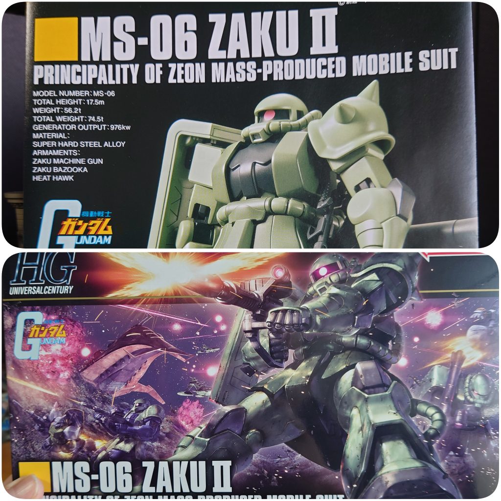 今回使ったのはコチラのザクです!😁数々のアニメでは直ぐ殺られてしまうイメージが多いですがそれを変えたく作りました!