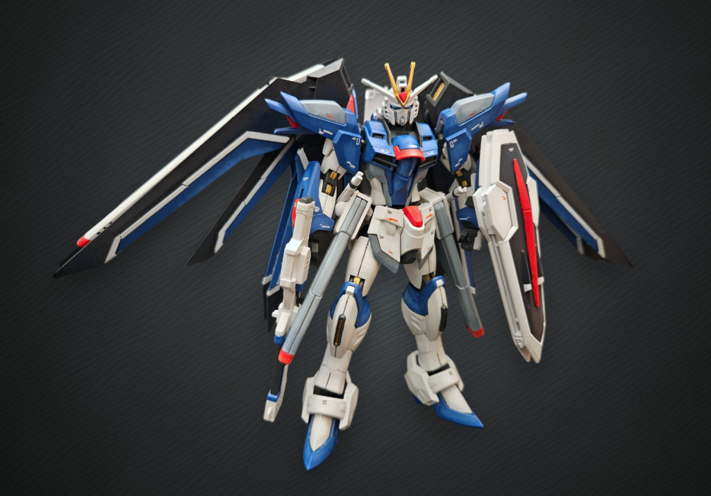 全体。グラデーションにはGodHandのドライ筆を使いました。