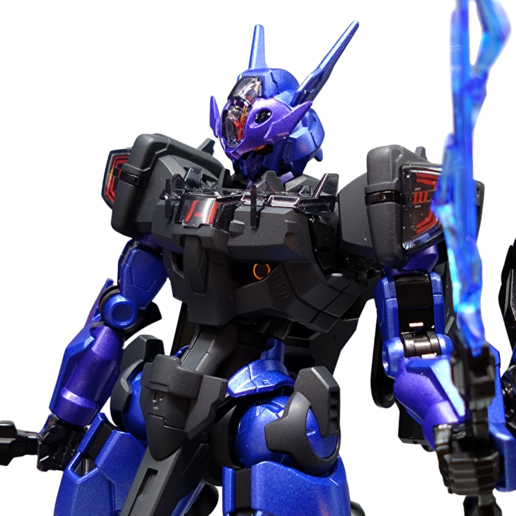 HGガンダムルブリスアノクタ】蛍光塗料で放電エフェクトを魅せる