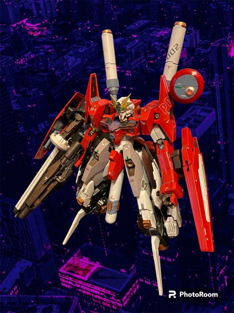 その機体を元に、脚部ブースターユニット等を新たに接続し、ルブリスウル・シンデレラエクスプレスの随伴機として改修された姿が、ルブリスソーン・パンプキンチャリオットである。