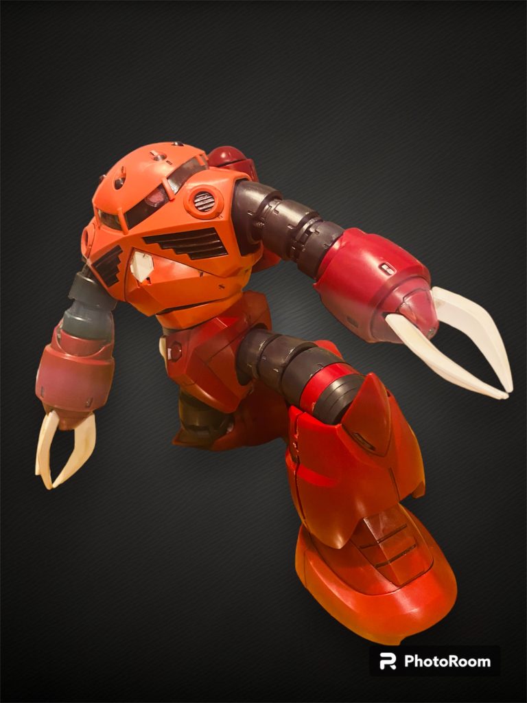 無塗装状態。これでも十分美しい。