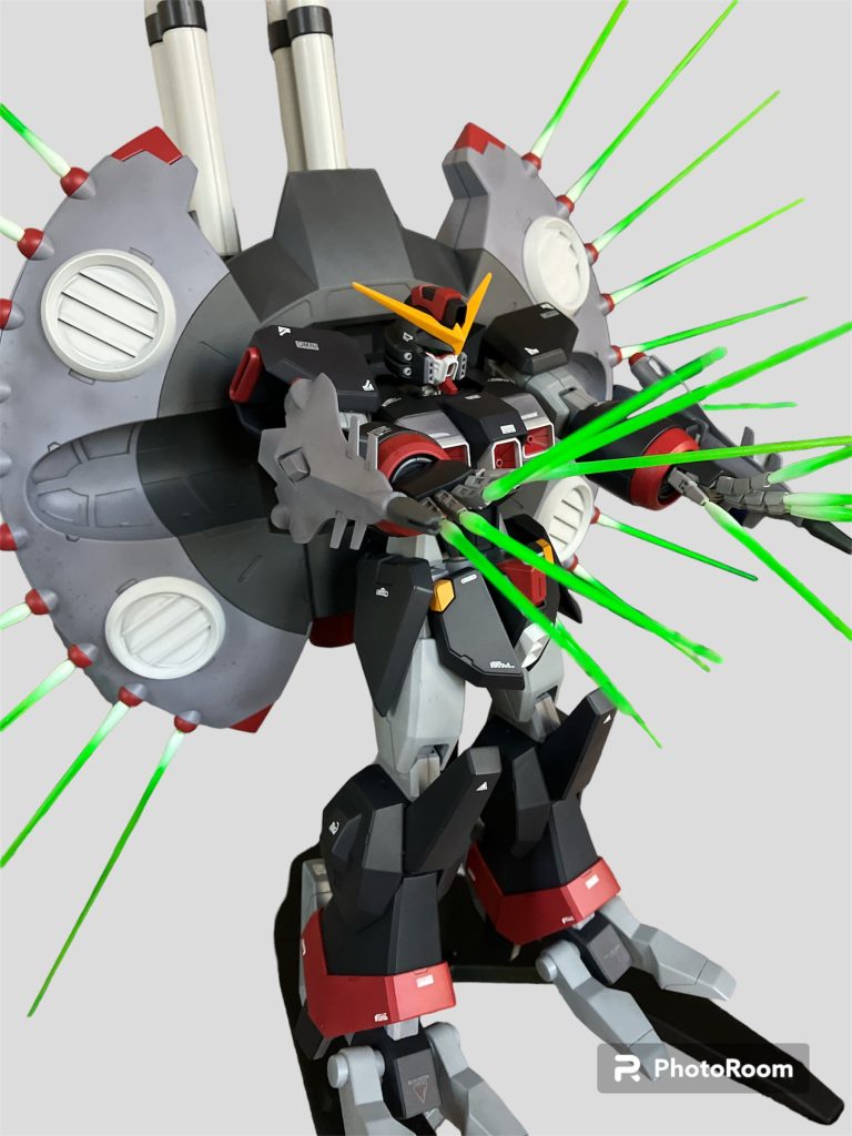 ビームエフェクトの塗装が大変でした