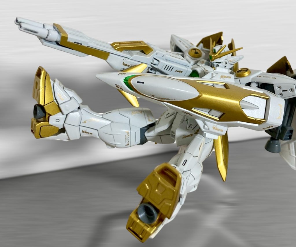 ツインバスターライフル。昔からEW版の方が好きでしたが、こうやって見ると、TV版の無骨さもカッコいい。