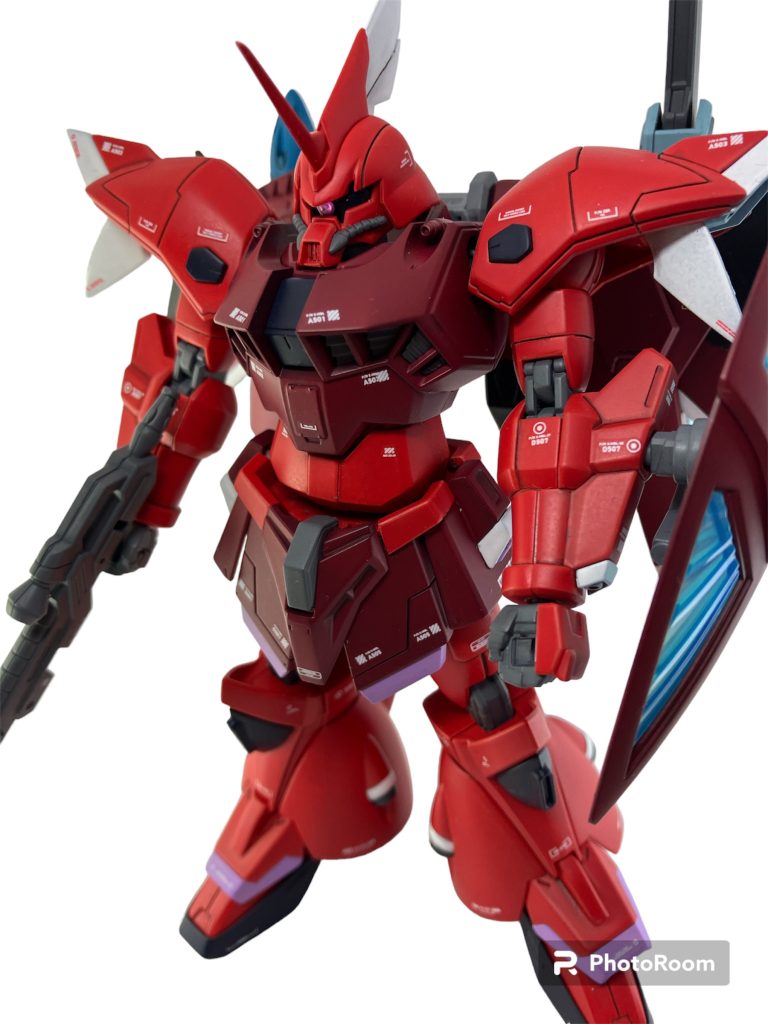 HG 1/144 ゲルググメナース（ルナマリア・ホーク専用機）全塗装済み