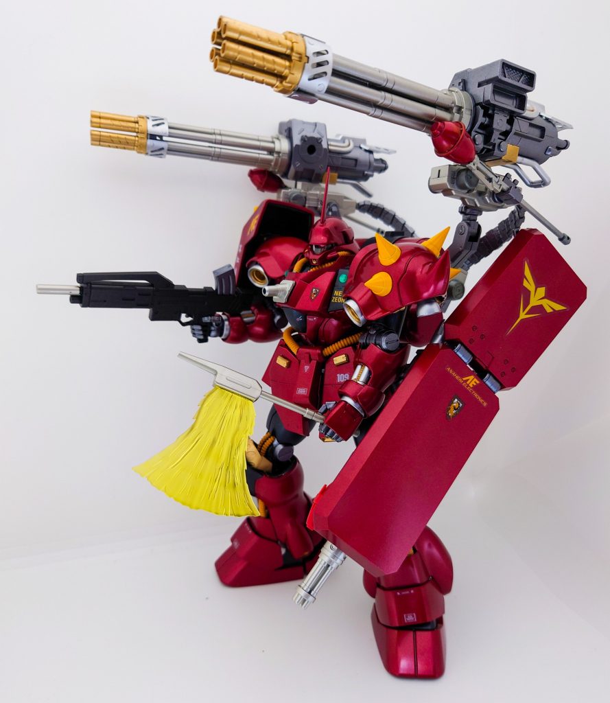 唯一の近接武器のビームトマホーク。