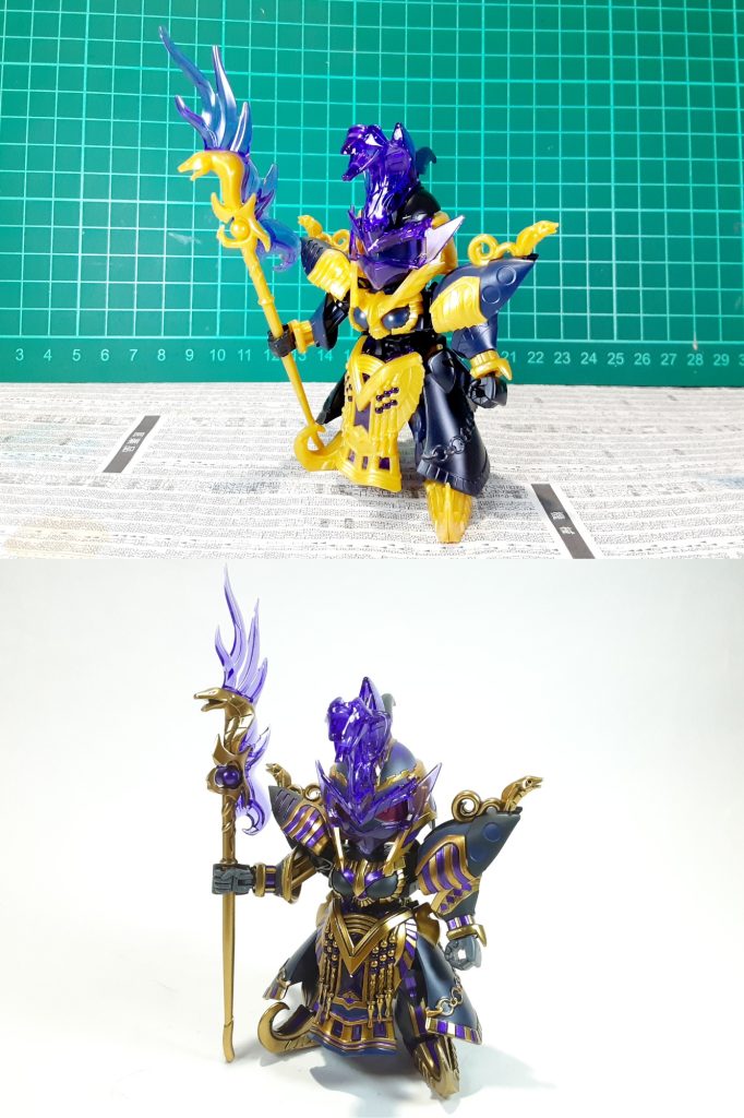 塗装前との比較加工は全体のシャープ化、肉抜き処理を施してます