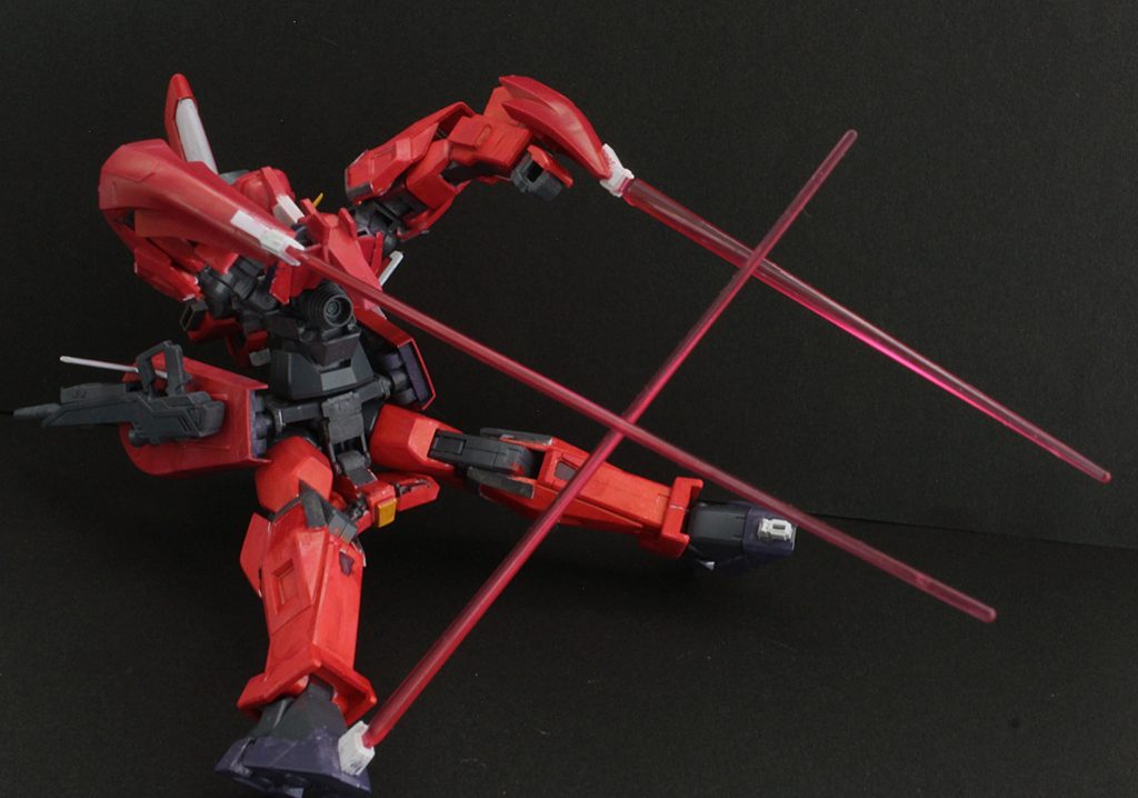 MA形態においてもビーム・サーベルを展開