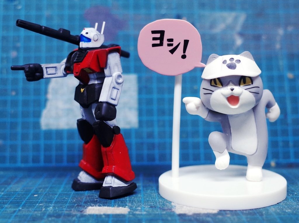 　1/300 森永チョコスナック ジムキャノン　–5枚目/制作者：だんくら工房・mk戦車