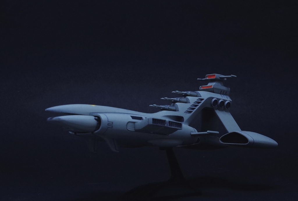 　1/1200 ジオン軍巡洋艦 量産型ムサイ　–2枚目/制作者：だんくら工房・mk戦車