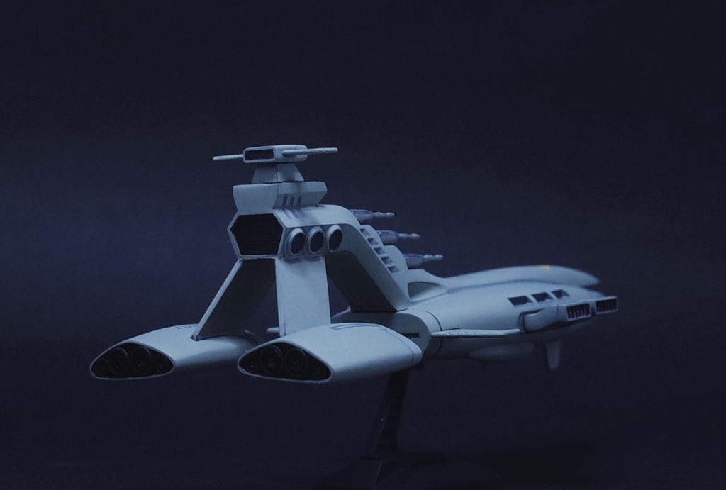 　1/1200 ジオン軍巡洋艦 量産型ムサイ　–7枚目/制作者：だんくら工房・mk戦車