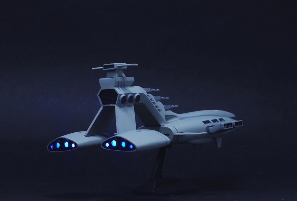 　1/1200 ジオン軍巡洋艦 量産型ムサイ　–5枚目/制作者：だんくら工房・mk戦車