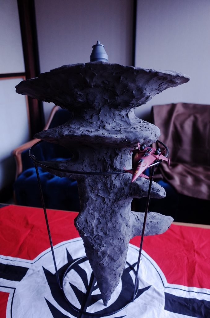 　宇宙要塞ア・バオア・クー　–2枚目/制作者：だんくら工房・mk戦車