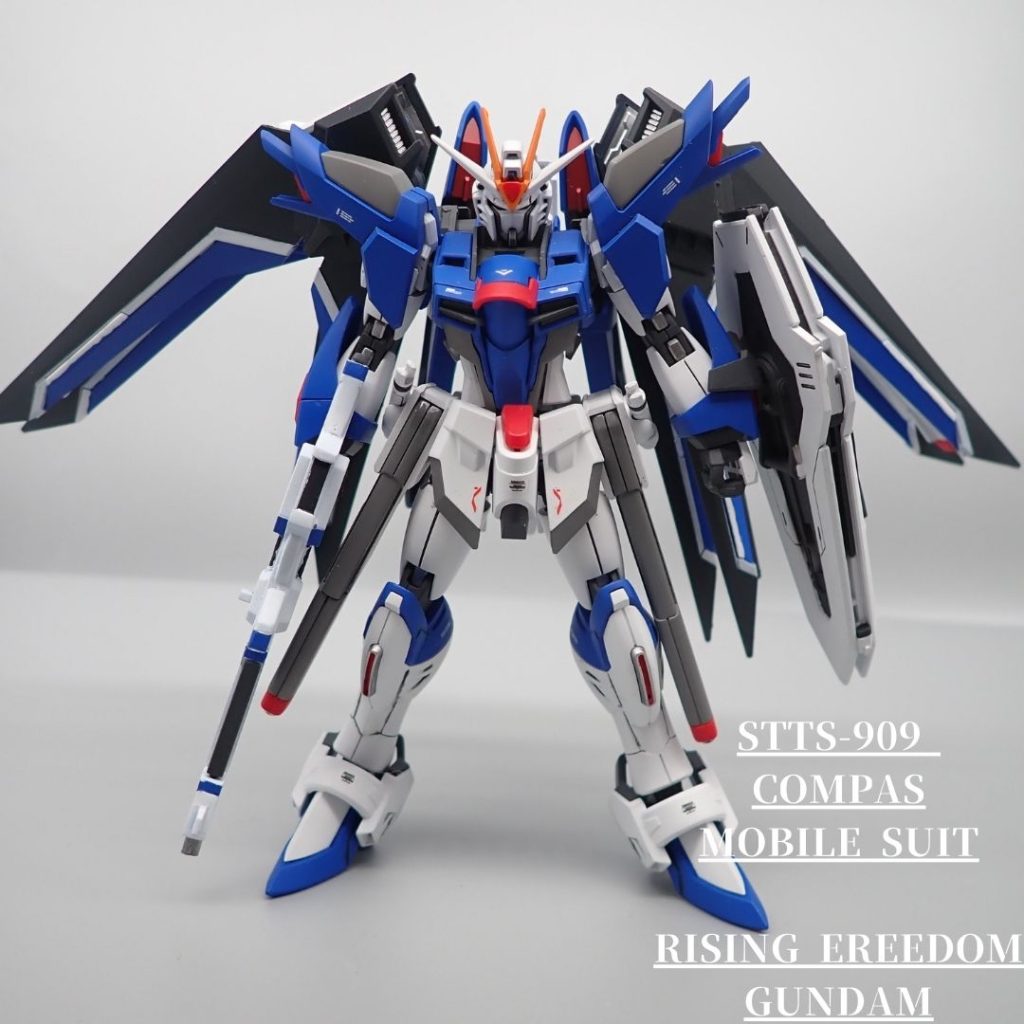 ライジングフリーダム　全塗装–5枚目/制作者：アンジェロのプラモデル工房
