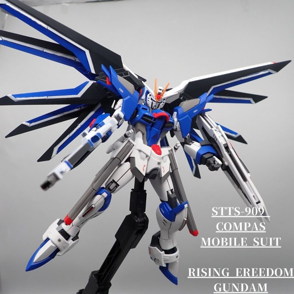ライジングフリーダム　全塗装–4枚目/制作者：アンジェロのプラモデル工房