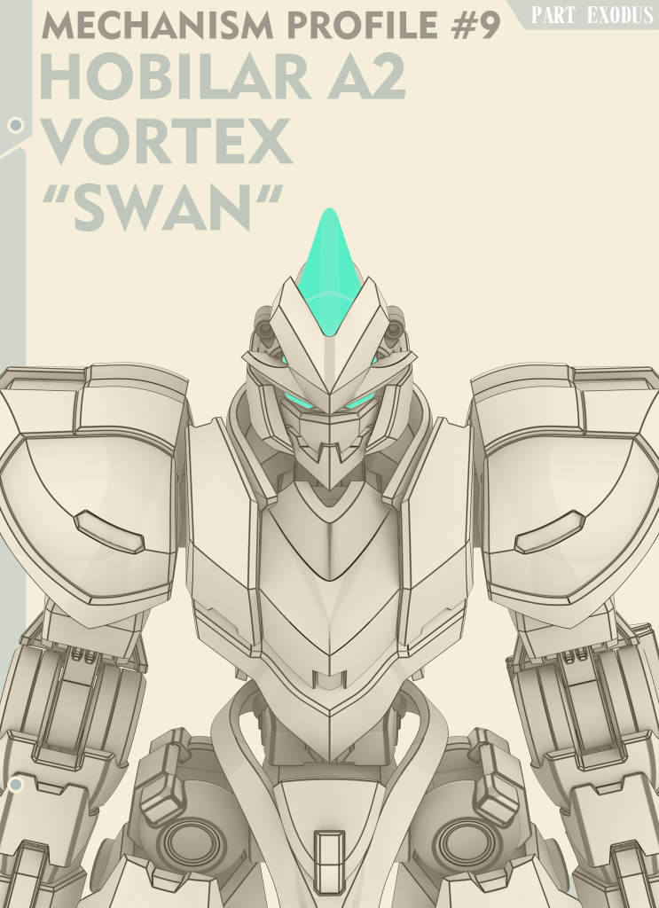 架空ガンプラ#9 「ホビラーヴォルテックス」(フルスクラッチ)–2枚目/制作者:@RalufRan_土豆