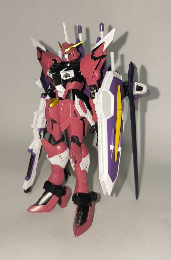 イモータルジャスティスガンダムを初代ジャスティス風に改修&塗装–2枚目/制作者:顔駄無。