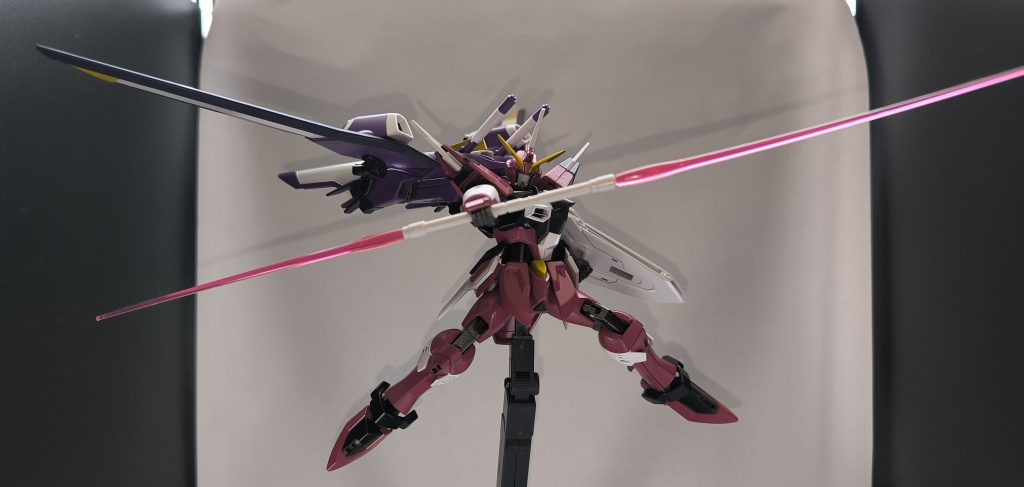 イモータルジャスティスガンダムを初代ジャスティス風に改修&塗装–8枚目/制作者:顔駄無。