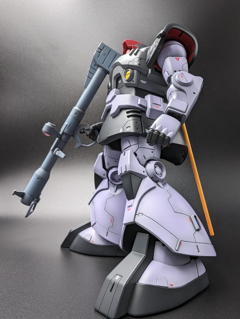 名作キットと言われるだけあってスタイルがほんとにいいです MGもいつか作ってみようと思います