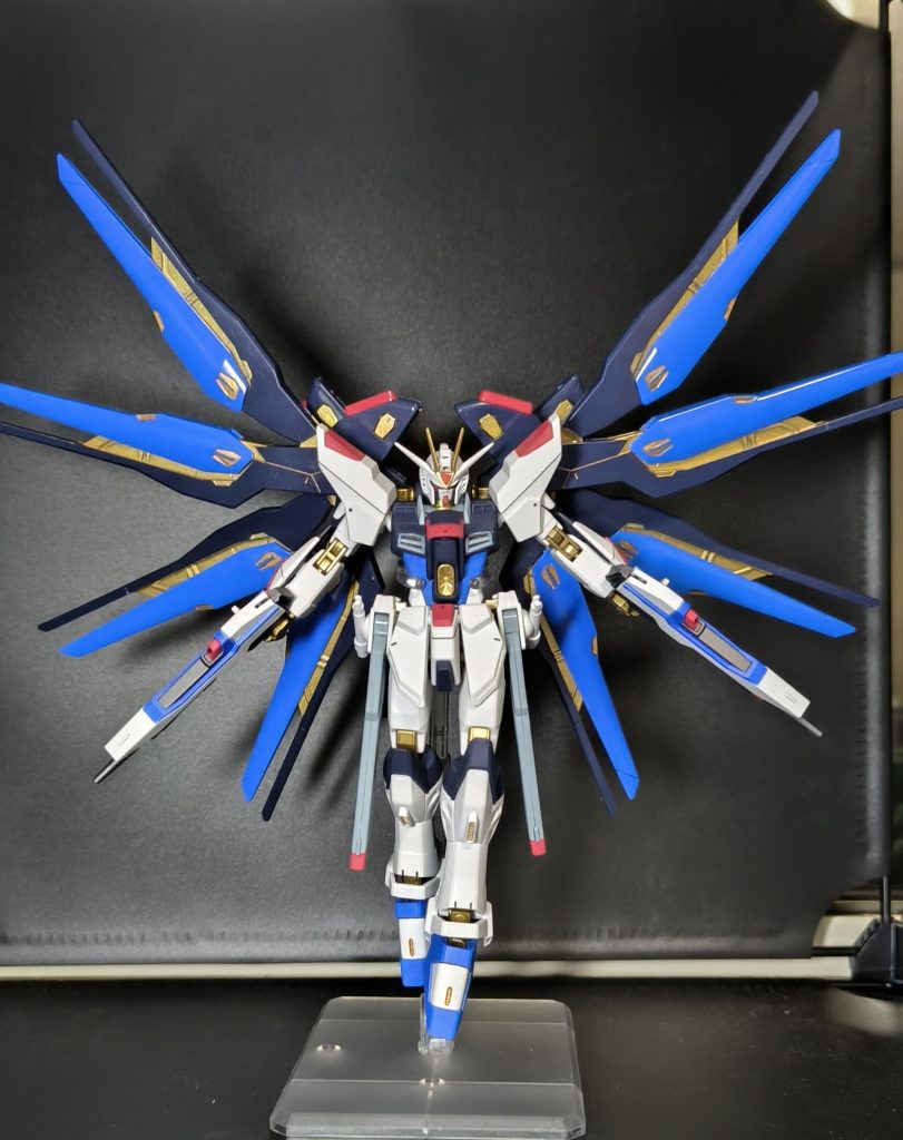 HGCE　ストライクフリーダムガンダム 頭部改修＆部分塗装–2枚目/制作者：顔駄無。