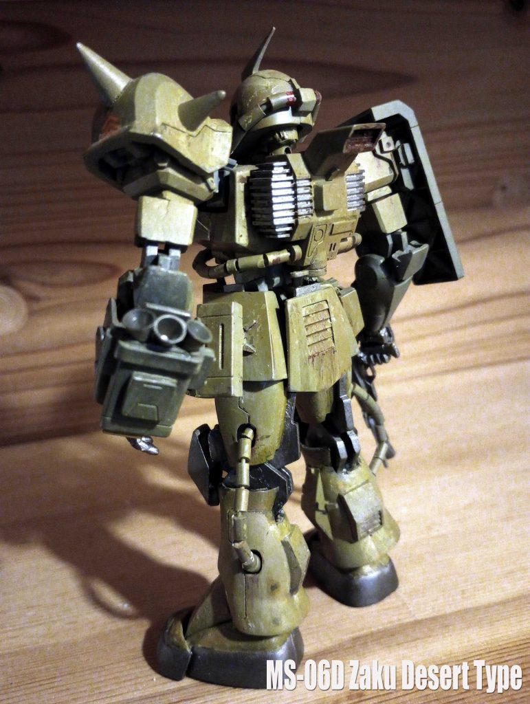 ザク デザートタイプ 旧キット　フル可動仕様–5枚目/制作者：jem77custom