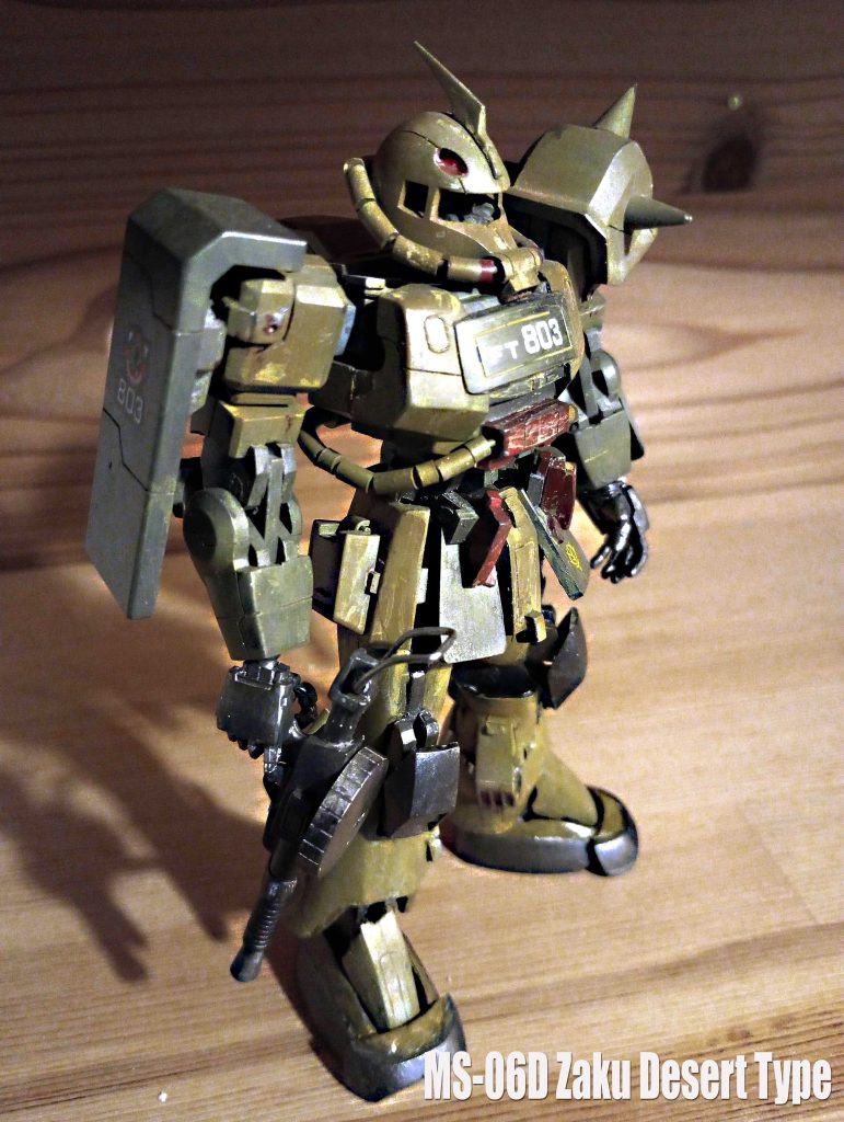 ザク デザートタイプ 旧キット　フル可動仕様–4枚目/制作者：jem77custom