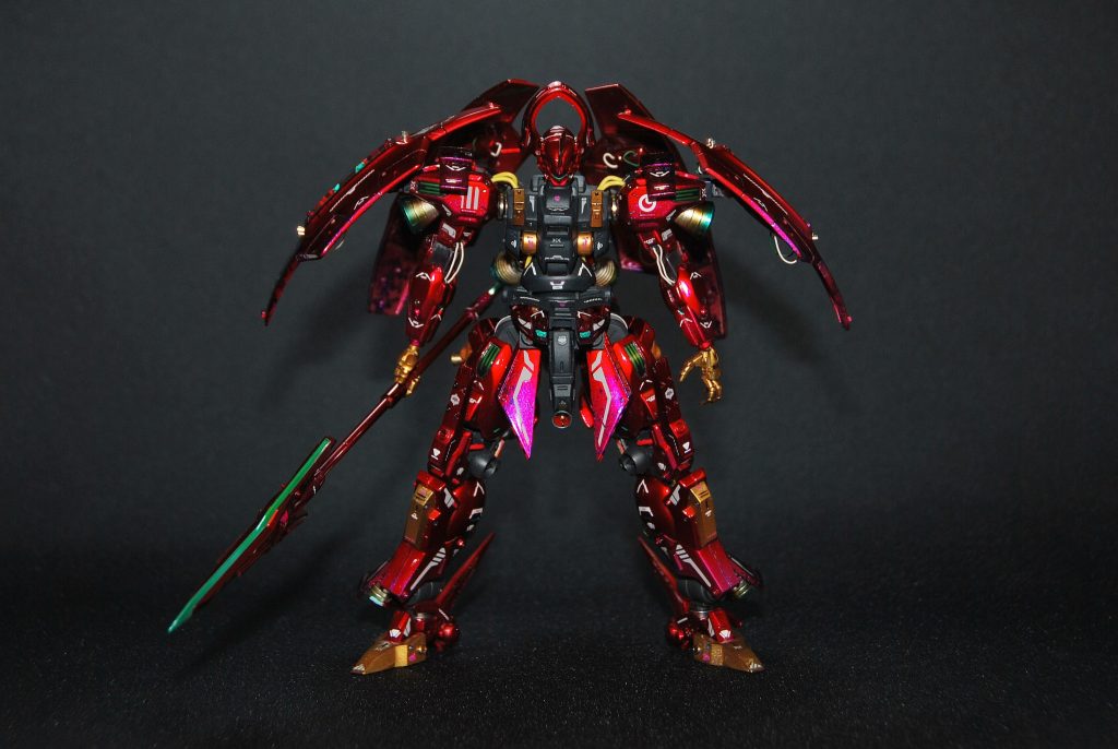 正面。しっかり直立できます。