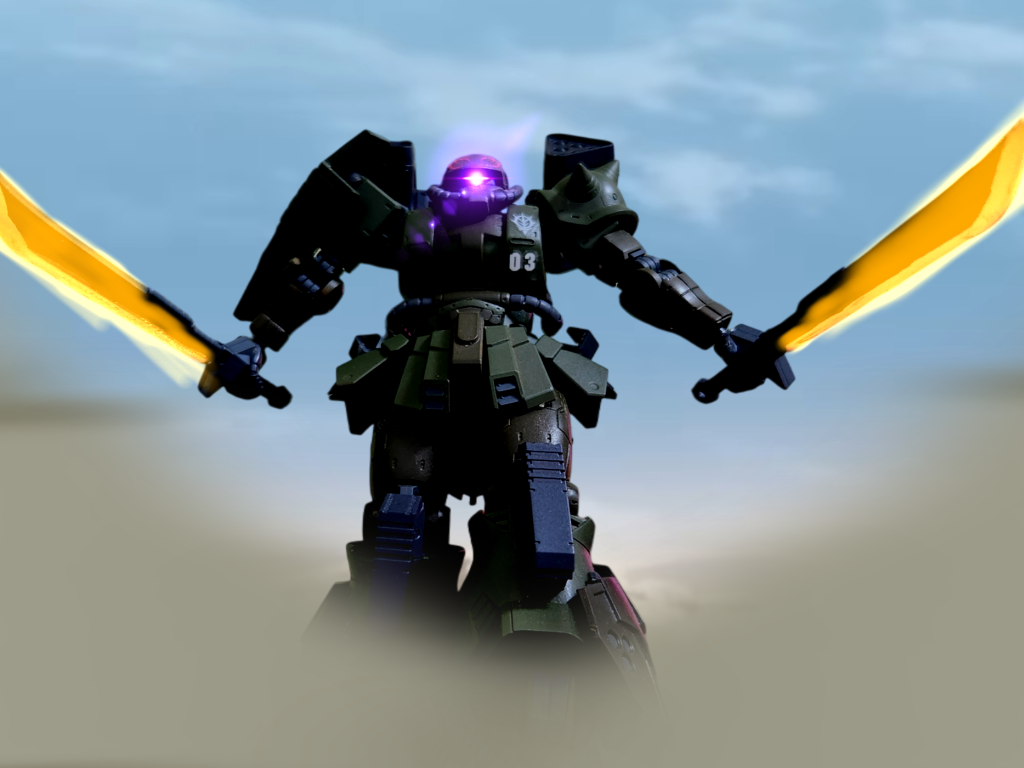 高機動型ザク地上用(グラム機)–7枚目/制作者：はうんど