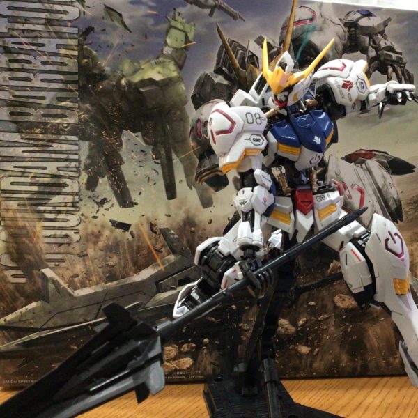 MGガンダムバルバトス　デカール初挑戦