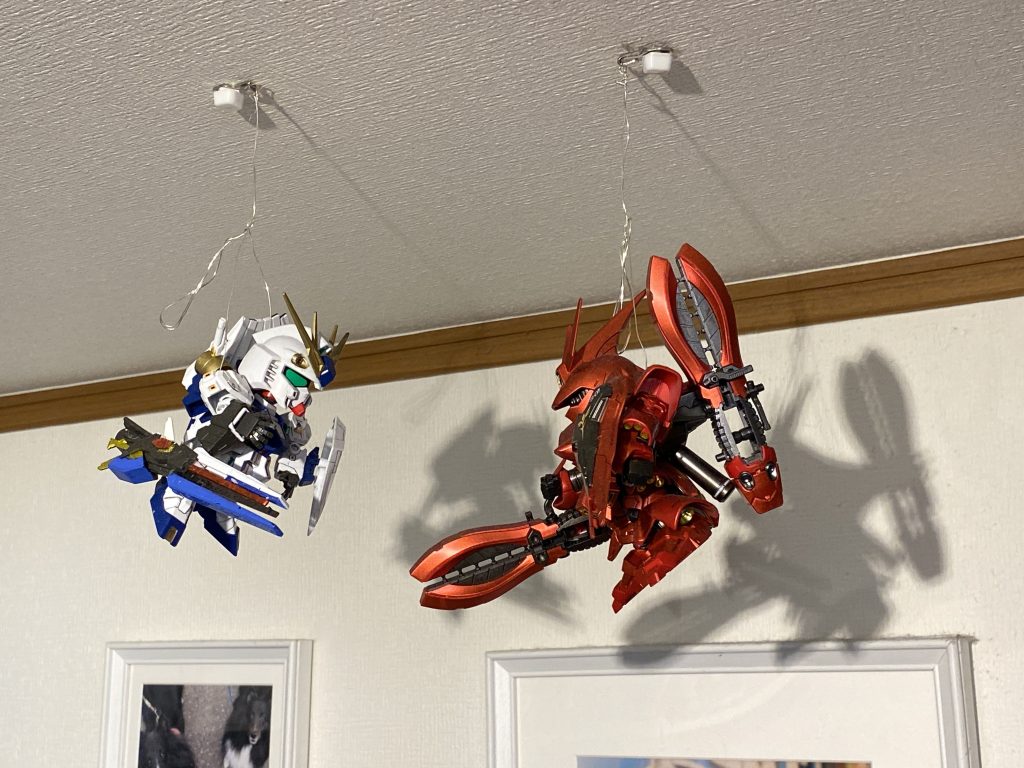 Fukuoka ガンダム SDシリーズ νガンダムvsサザビー–5枚目/制作者：dra_minato