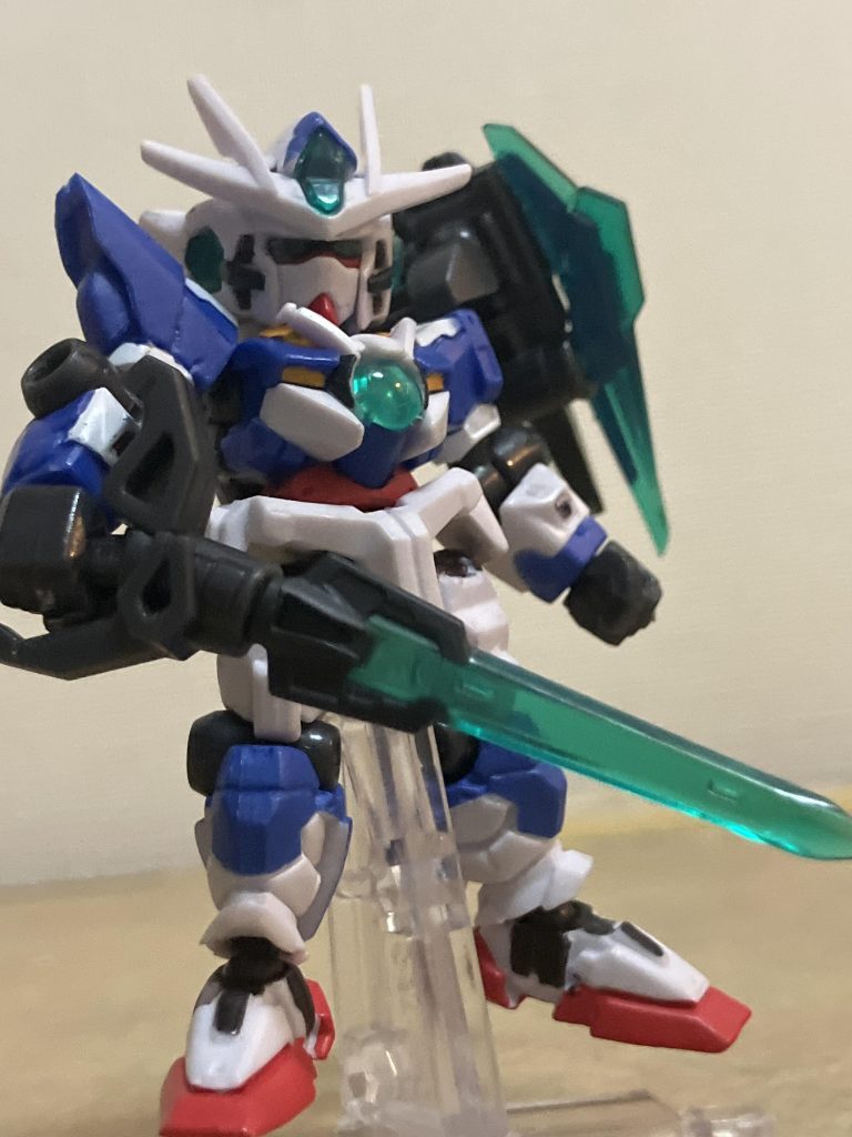 因みに、ダブルオーシリーズでは、クアンタが一番好きです。