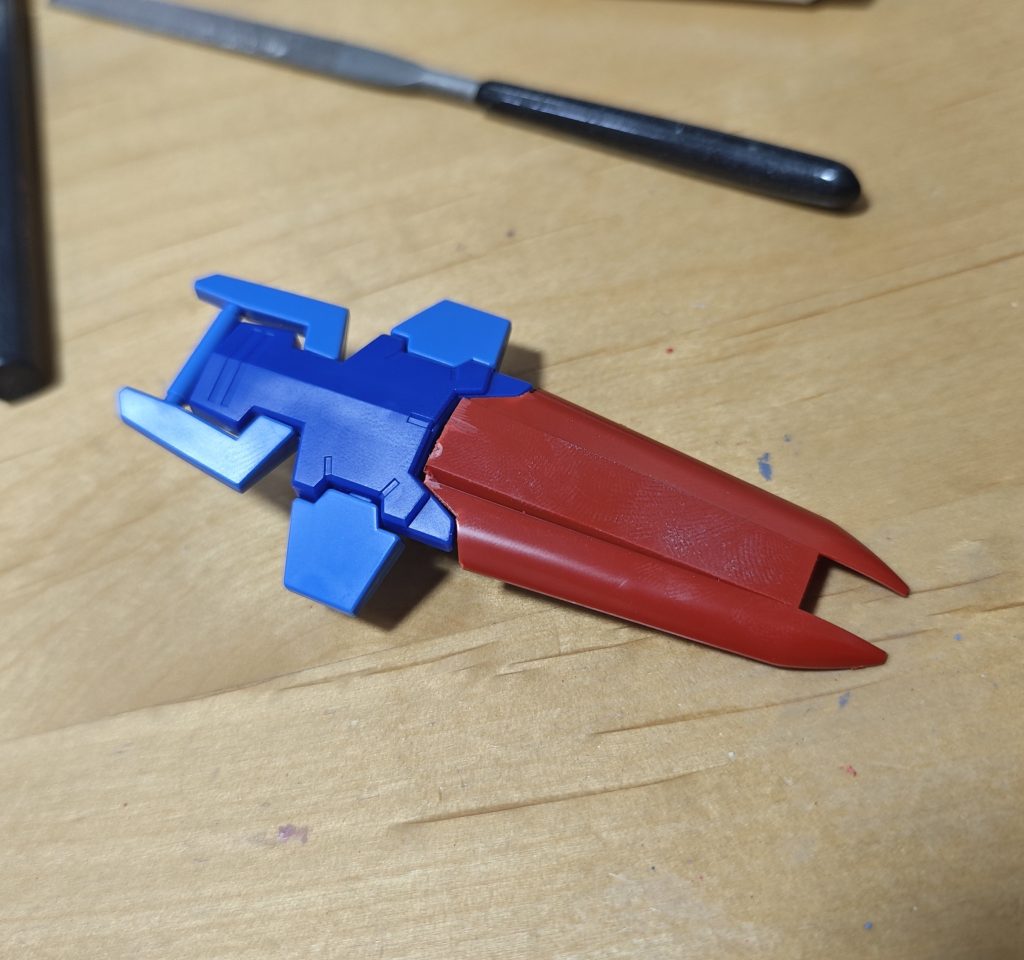 シールドもジャンク品と合わせてでっち上げる。