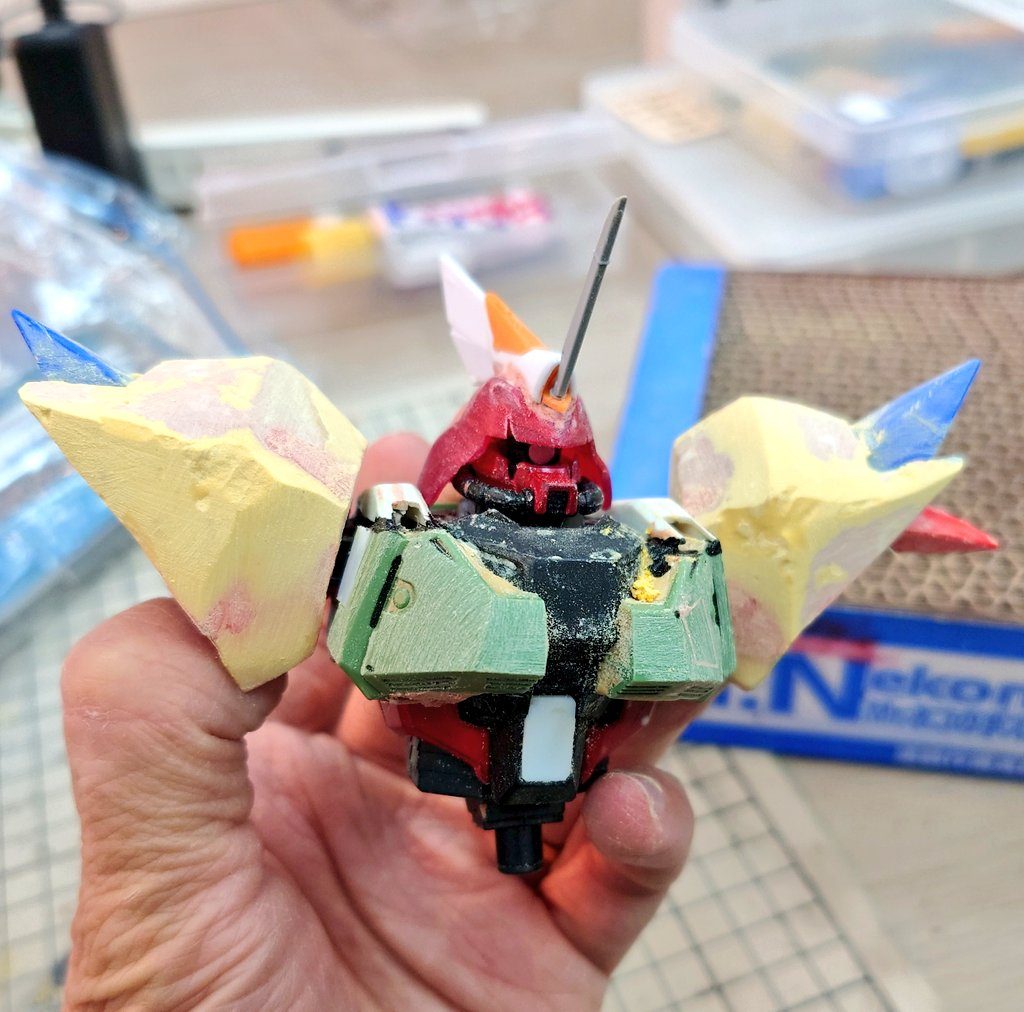 三回は盛りました。