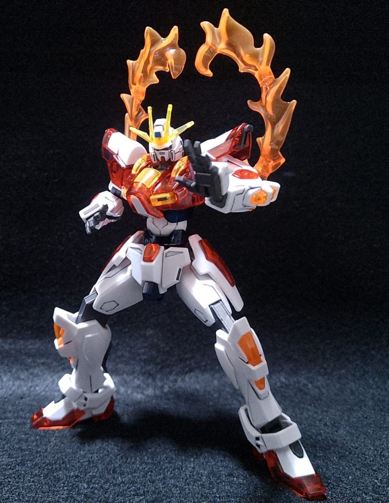 ガンプラ一番くじF賞ビルドバーニングガンダムソリッドクリア–3枚目/制作者：@premiere7105