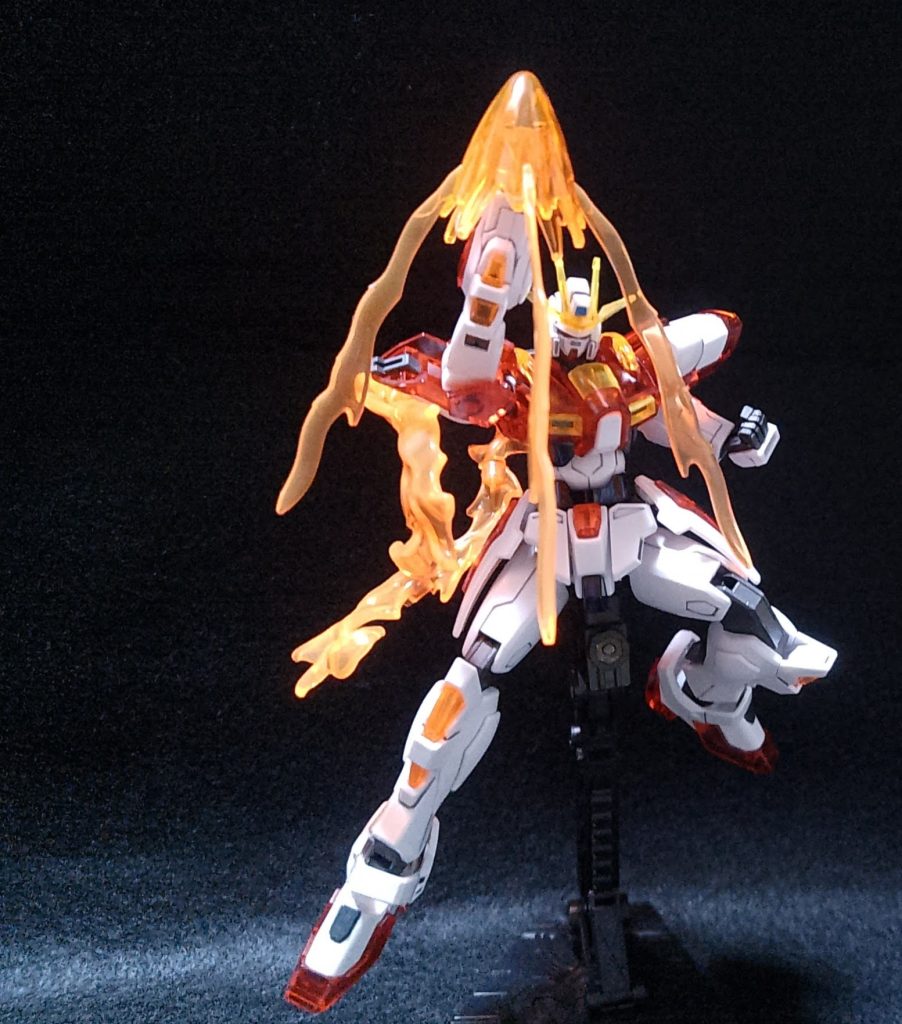 ガンプラ一番くじF賞ビルドバーニングガンダムソリッドクリア–5枚目/制作者：@premiere7105