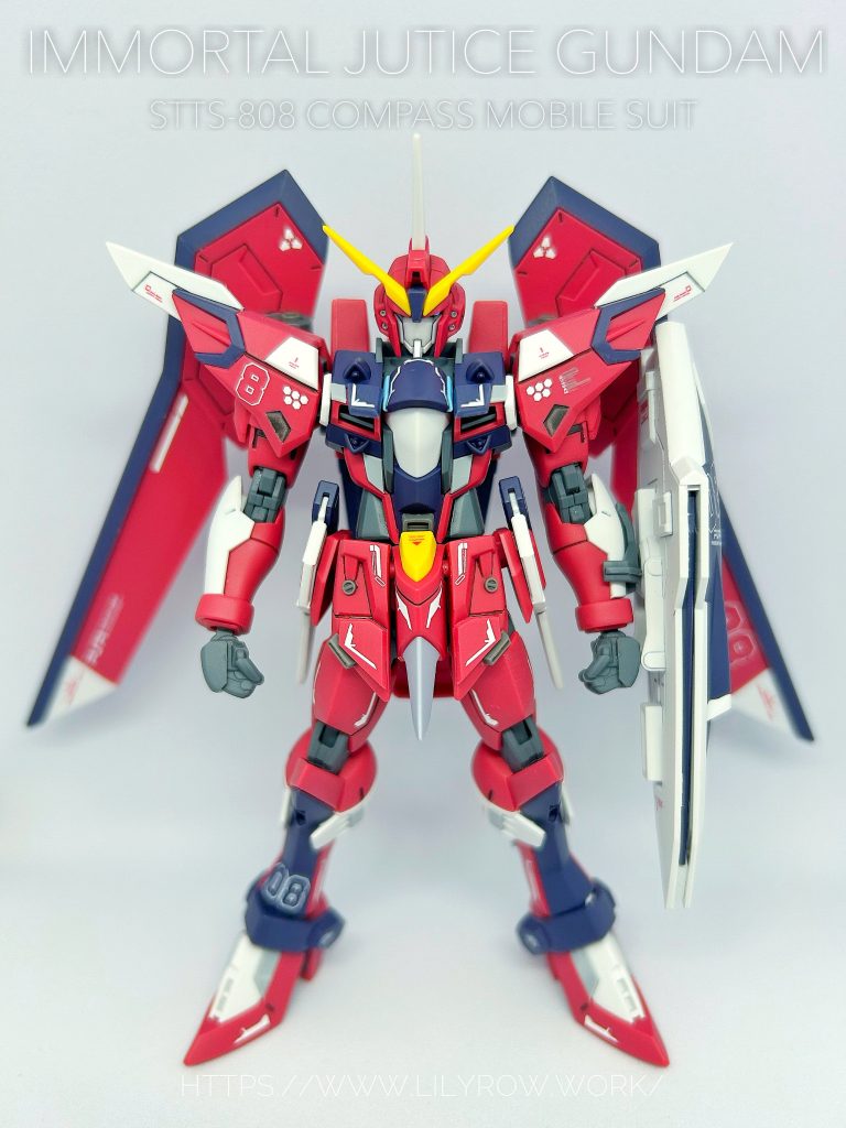 イモータルジャスティスガンダム–2枚目/制作者：YuuWorkShop