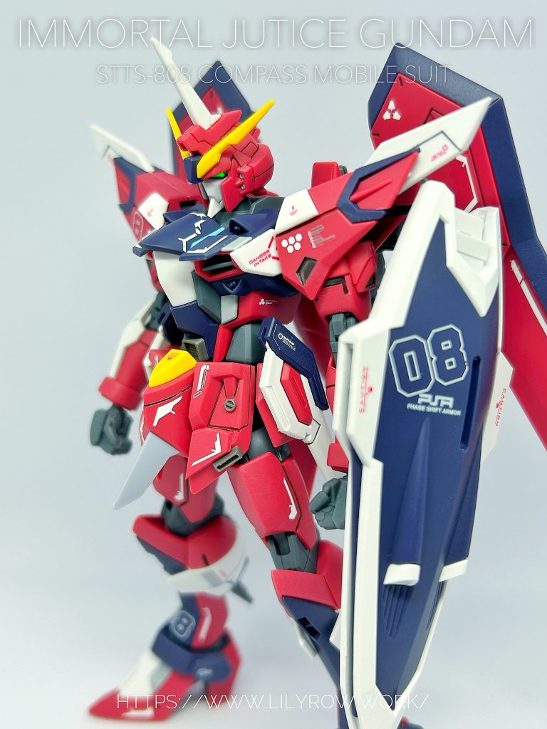 イモータルジャスティスガンダム–3枚目/制作者：YuuWorkShop