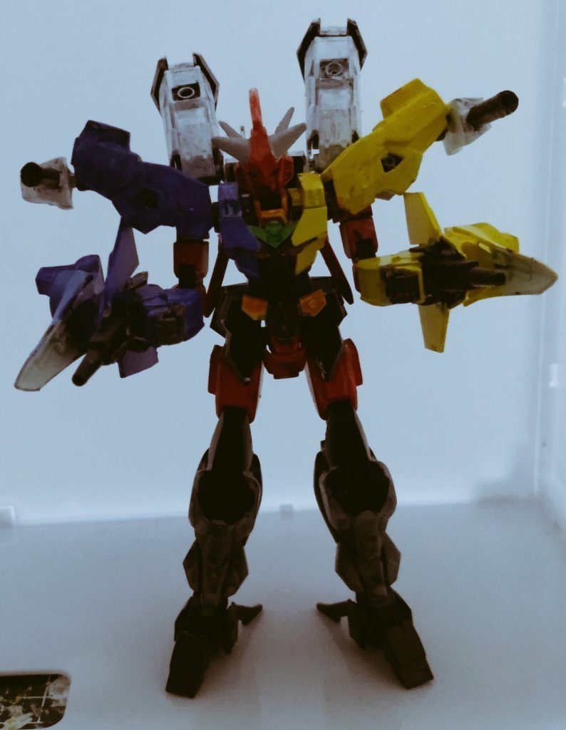 PFF-X7GG 機動合体G(ガンダム)ゲイザー バーストフォーメーション–2枚目/制作者：AKAMARU