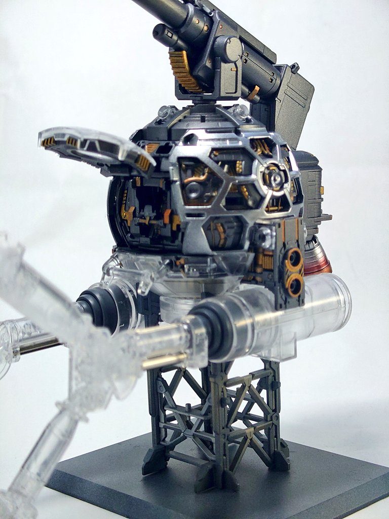 外装を外した様子