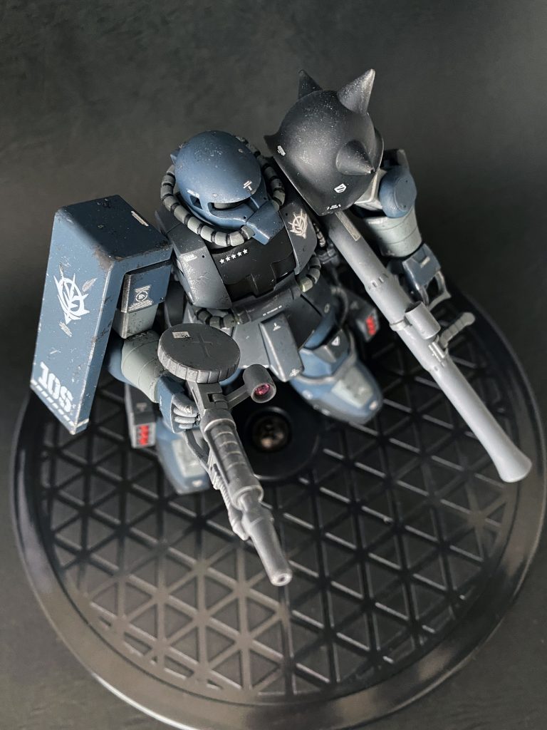 HGUC ザク–8枚目/制作者：マシグレ3