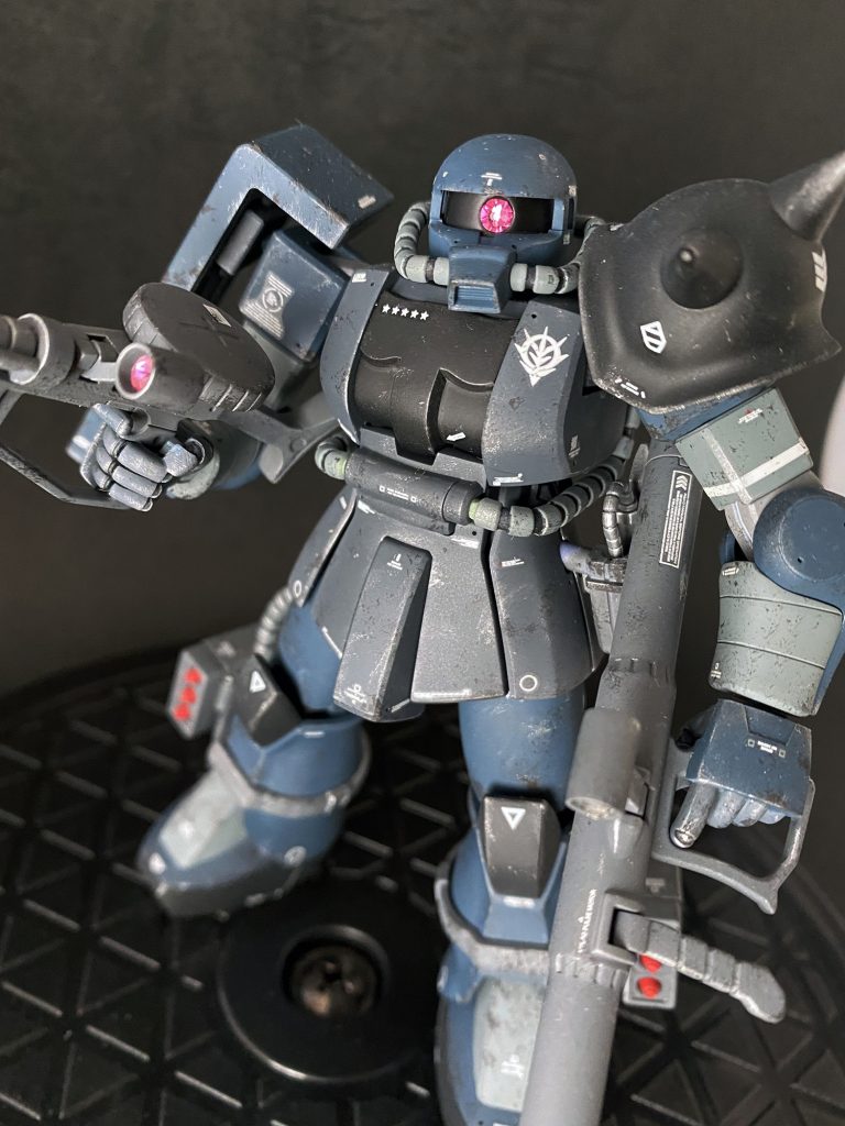 HGUC ザク–2枚目/制作者：マシグレ3