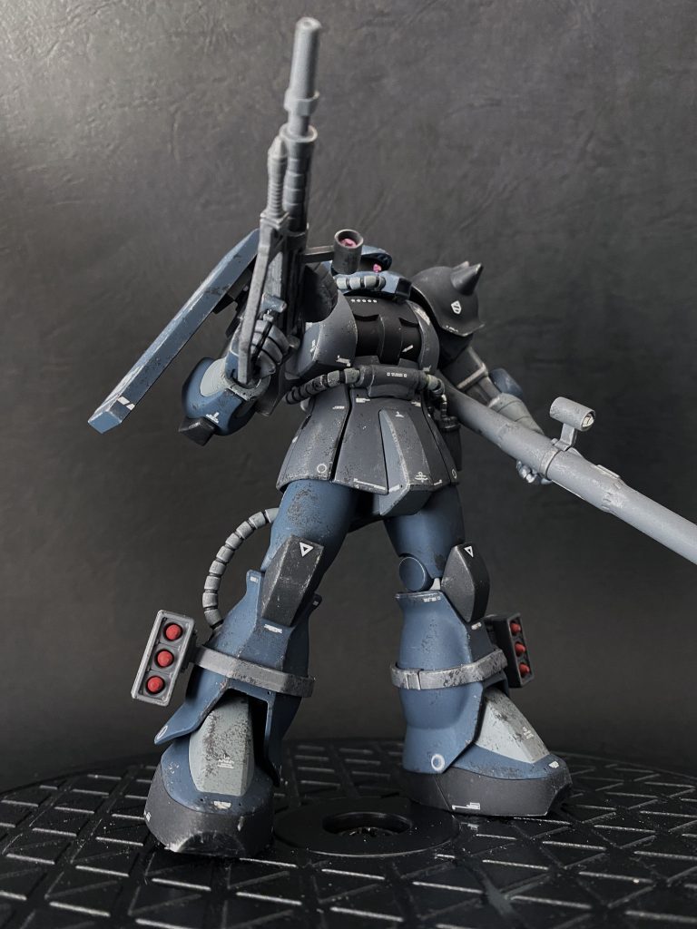 HGUC ザク–7枚目/制作者：マシグレ3