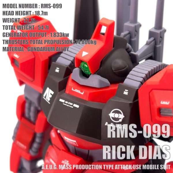 HGUC リック・ディアス（クワトロ・バジーナ機）