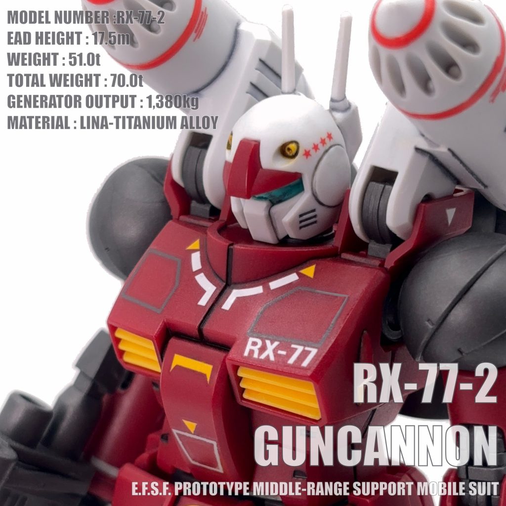 HGUC ガンキャノン（21st CENTURY REAL TYPE Ver.）