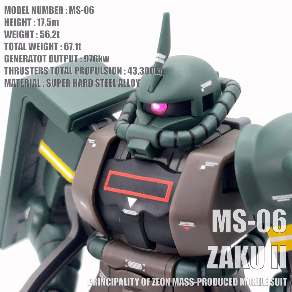 HGUC ザクII（21st CENTURY REAL TYPE Ver.）