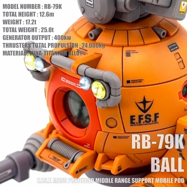 HGUC ボールK型（第０８MS小隊版）