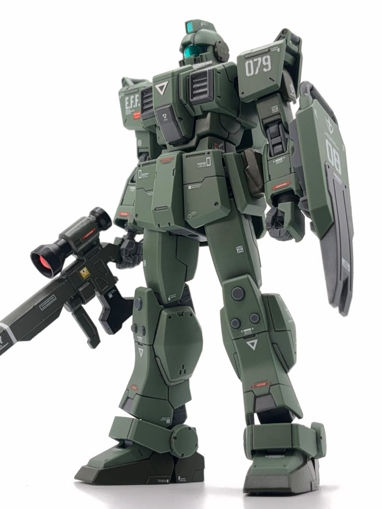 HGUC ジム・スナイパー–2枚目/制作者：ハヤマオ