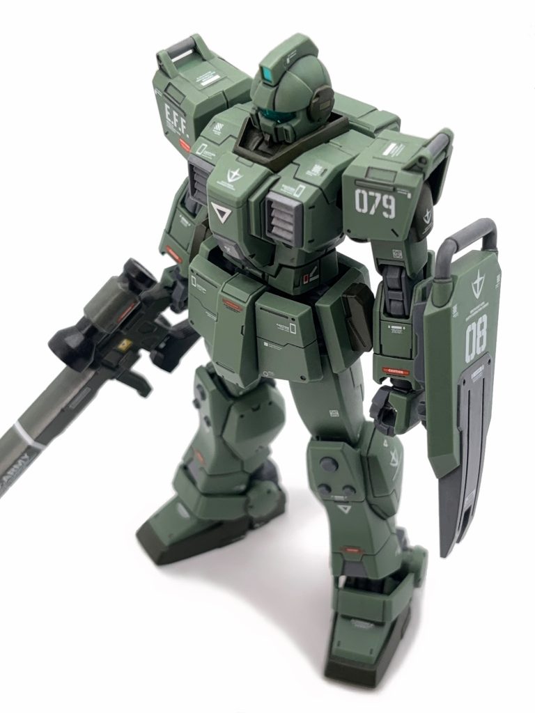 HGUC ジム・スナイパー–3枚目/制作者：ハヤマオ