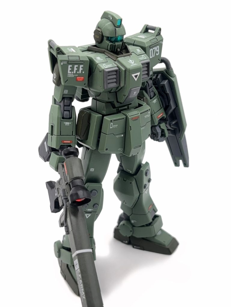 HGUC ジム・スナイパー–4枚目/制作者：ハヤマオ