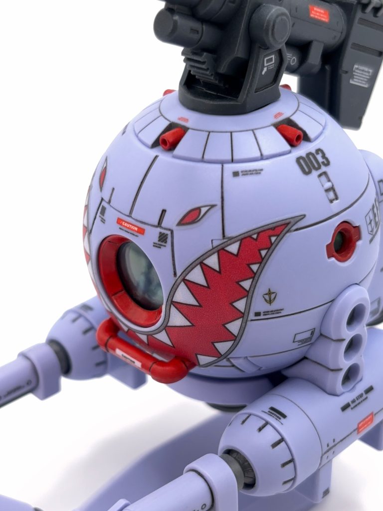 HGUC ボール（シャークマウス仕様）–5枚目/制作者：ハヤマオ